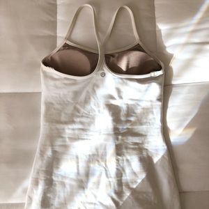 lululemon white tank